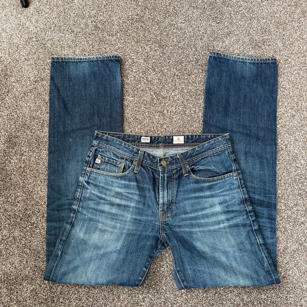 AG Adriano Goldschmied Protege Straight Leg Jeans Men's 30R 100% Cotton 1049GUI